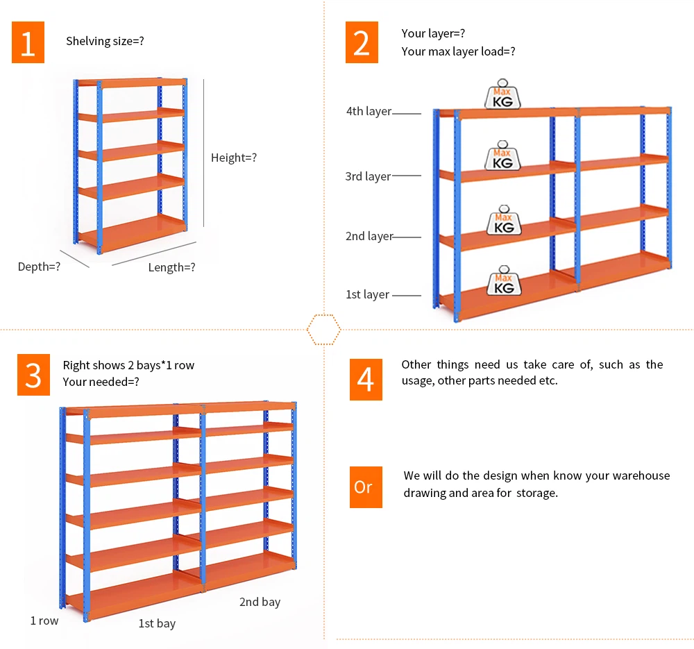 boltless shelving inquiry 45-4